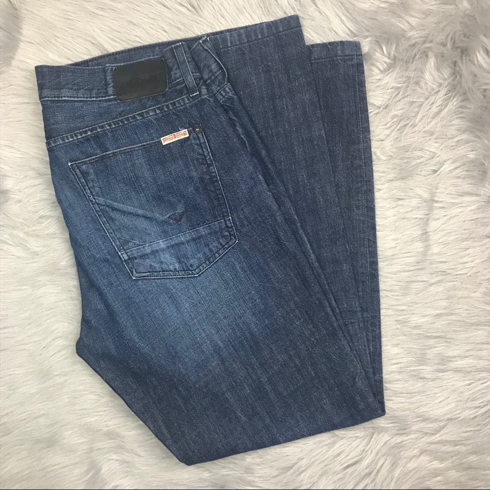 Hudson	| High Rise | Slim Straight Jeans